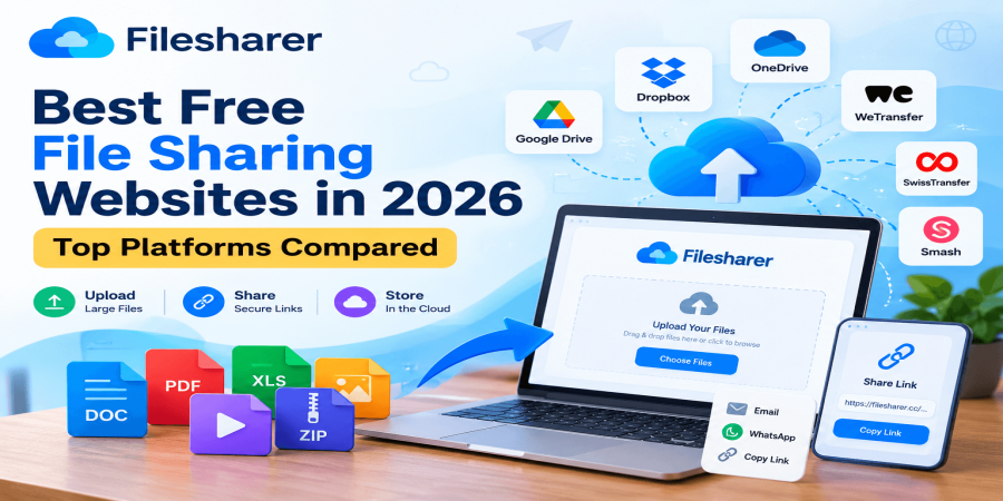 Best Free File Sharing Websites in 2026: Top Platforms Compared