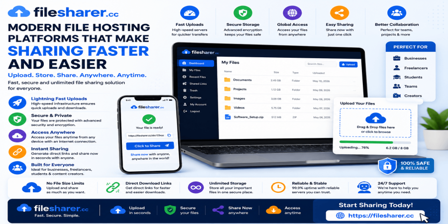 Modern File Hosting Platforms That Make Sharing Faster and Easier