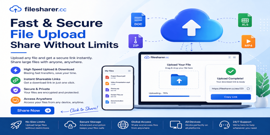 Fast & Secure File Upload – The Ultimate Guide to Sharing Files Online