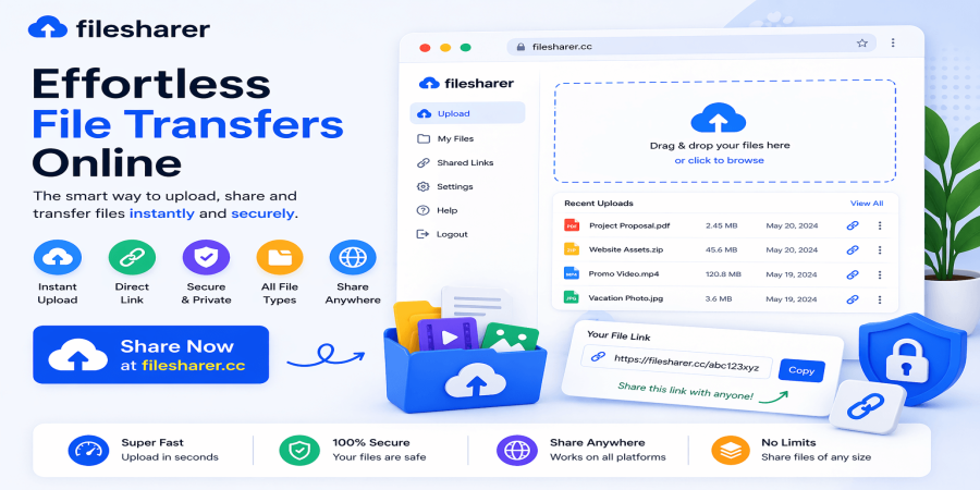 Effortless File Transfers Online: The Smart Way to Share Files Instantly