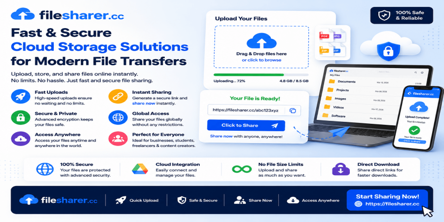Fast & Secure Cloud Storage Solutions for Modern File Transfers