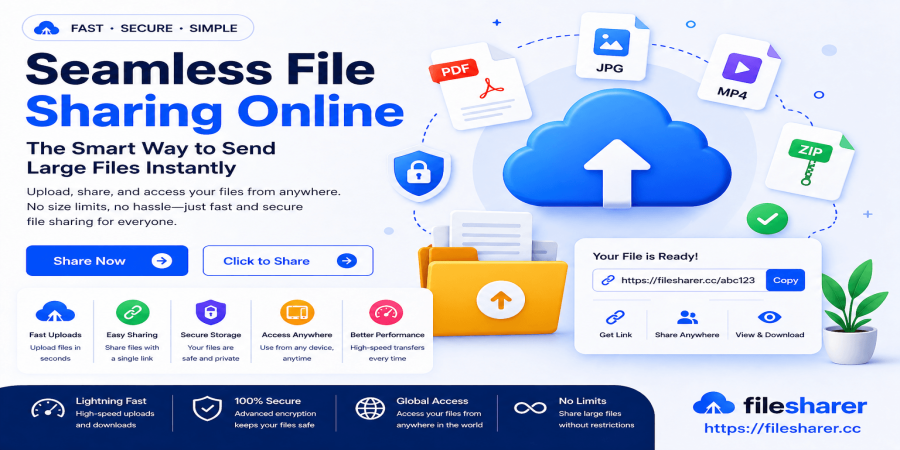 Seamless File Sharing Online: The Smart Way to Send Large Files Instantly