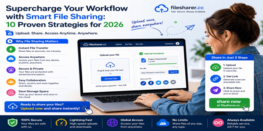 Supercharge Your Workflow with Smart File Sharing: 10 Proven Strategies for 2026